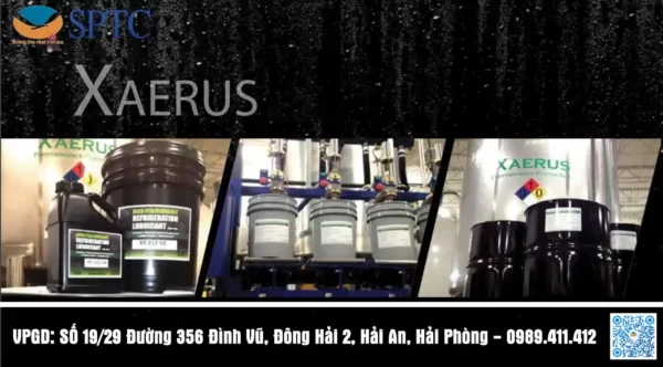 Đại lý cấp 1 phân phối dầu máy nén khí lạnh Xaerus XR-212 serries tại Hải Phòng và các tỉnh Miền Bắc