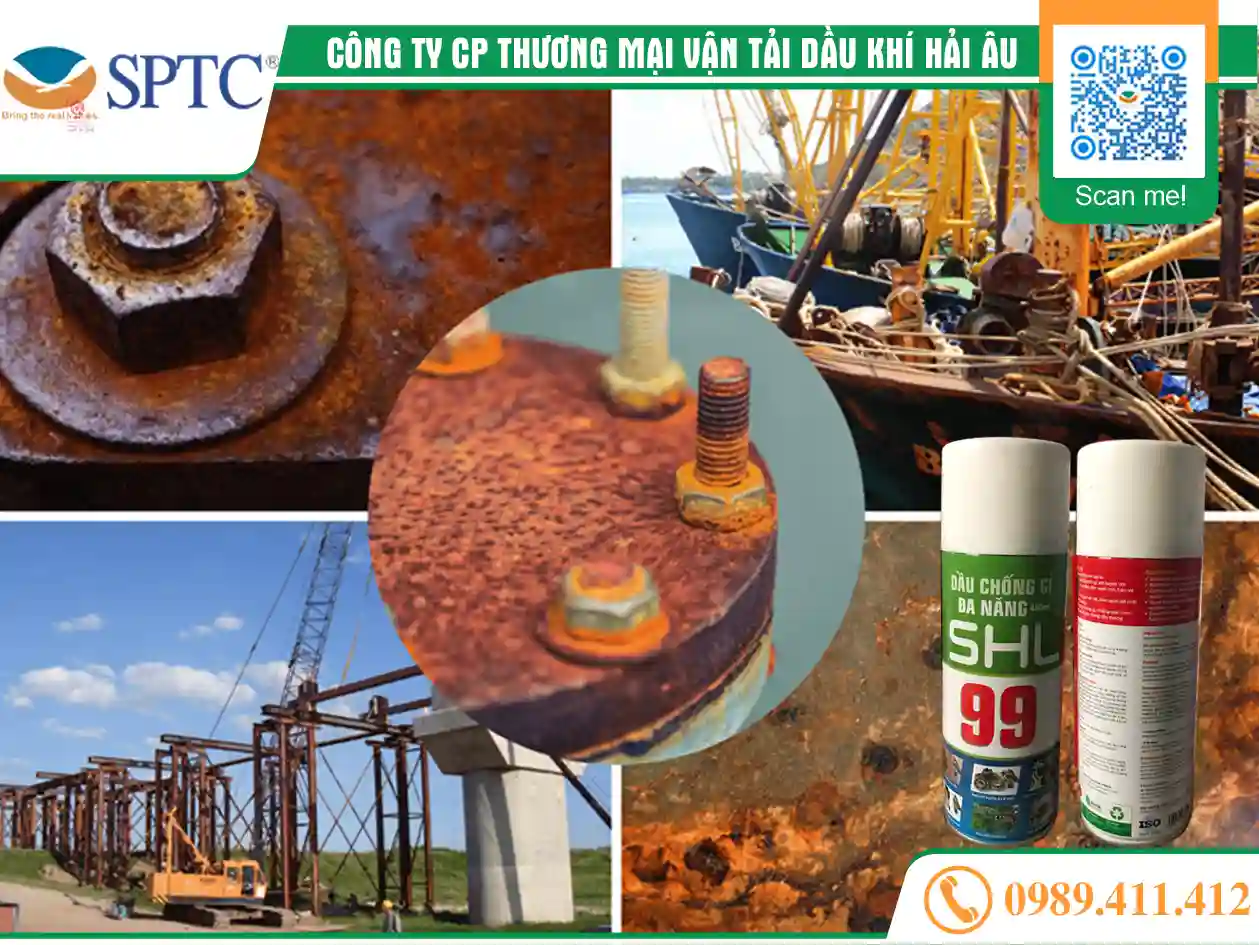 Đại lý cấp 1 phân phối dầu chống rỉ tại Hải Phòng và các tỉnh Miền Bắc
