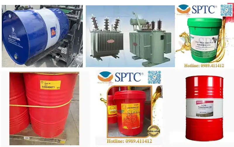 Hình ảnh: Một số sản phẩm dầu máy biến áp
