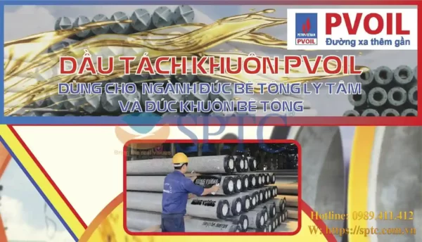 Đại lý cấp 1 phân phối dầu tách khuôn PVOil tại Hải Phòng và các tỉnh Miền Bắc