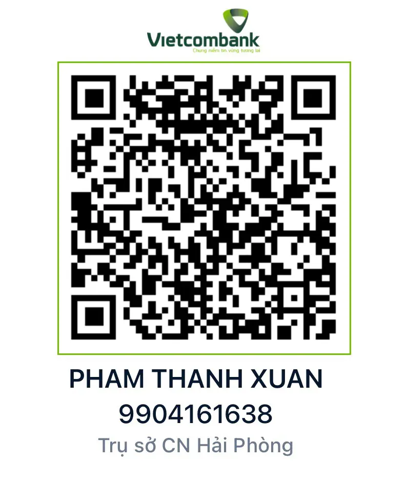 Mã QR Code Tài khoản 9904161638 - Ngân hàng Vietcombank