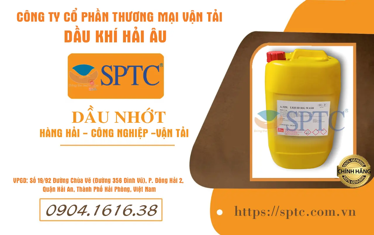 Đại lý cấp 1 phân phối hoá chất tẩy dầu dàn khoan và tàu biển Apex A-325 Liquid Rig Wash