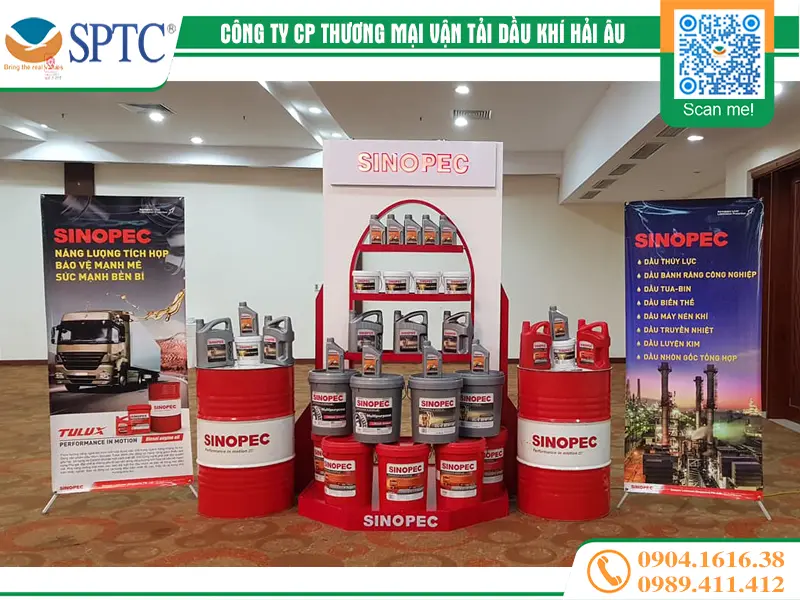 Đại lý cấp 1 phân phối dầu động cơ trung tốc HFO Sinopec Marine TPEO 4030