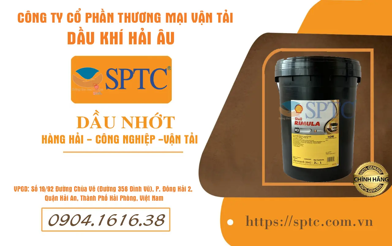 Thông số kỹ thuật của Dầu động cơ và thủy lực đa năng Shell Rimula R3 10W