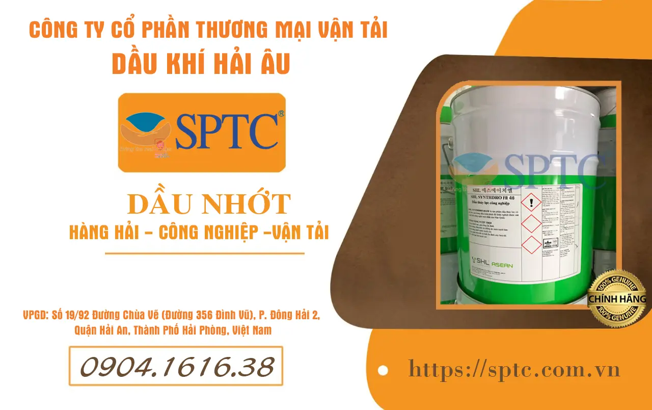 Đại lý ủy quyền phân phối dầu thuỷ lực chống cháy PolyolEster SHL SYNTHDRO FR 46