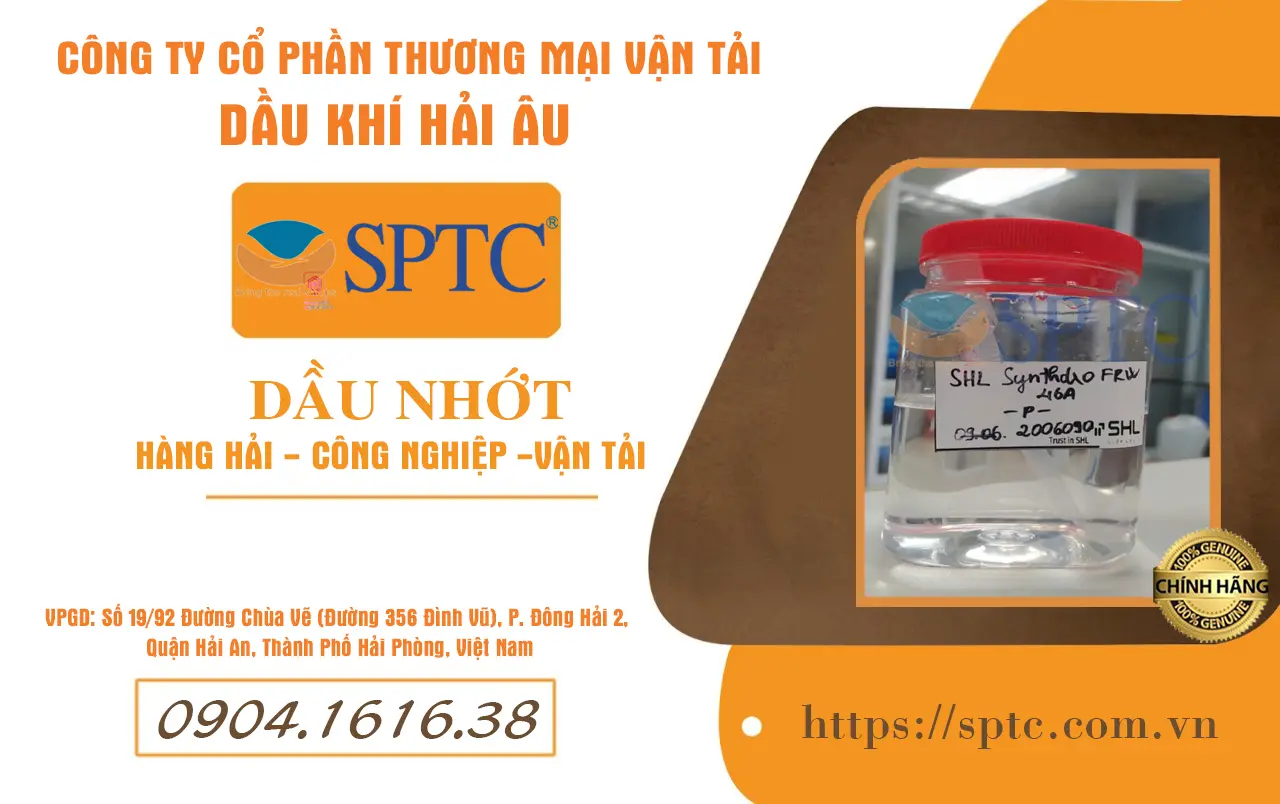 Đại lý ủy quyền phân phối dầu thuỷ lực chống cháy SHL SYNTHDRO FRW 46A