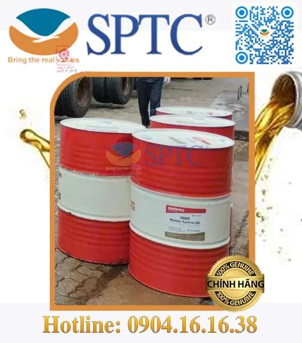 Hình ảnh: Dầu hệ thống (Cacte) Sinopec Marine System Oil 3005