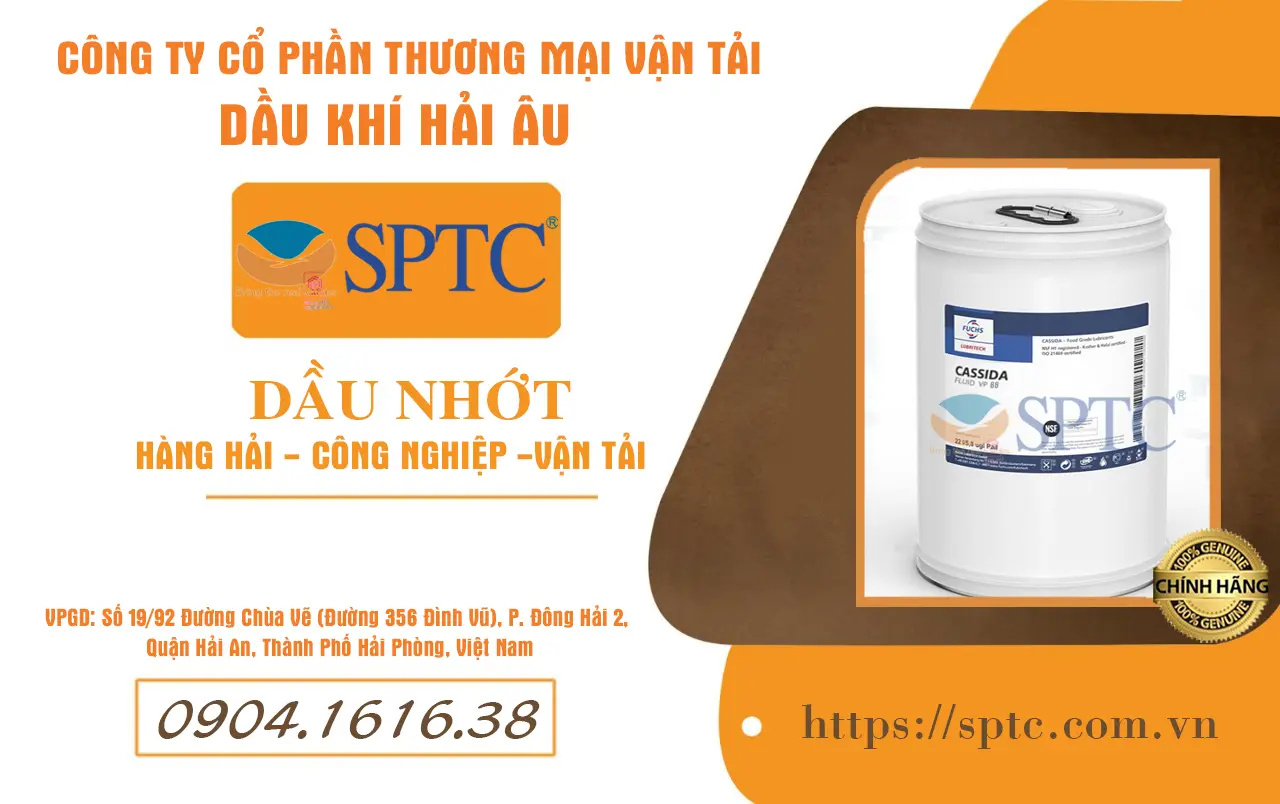 Đại lý cấp 1 phân phối dầu bơm chân không FUCHS CASSIDA FLUID VP 68